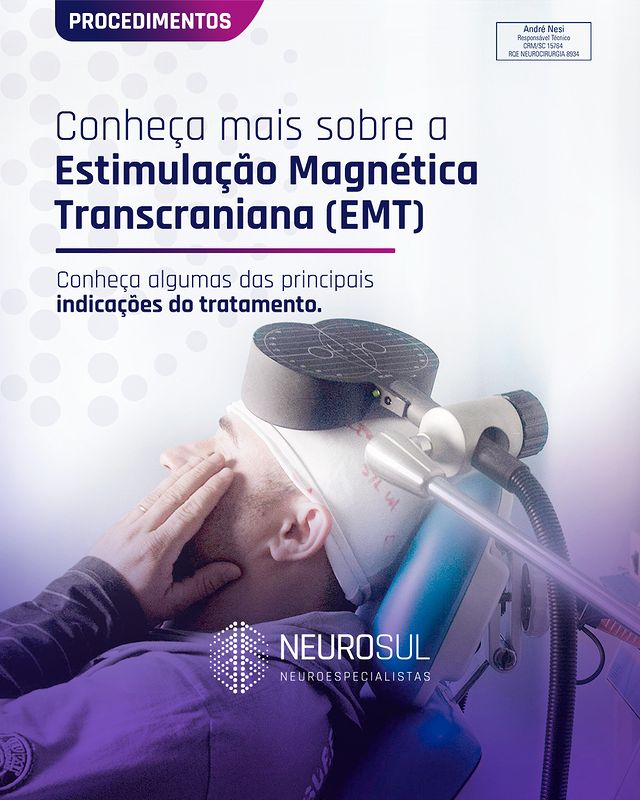 estimulação magnetica transcraniana neurosul ems tms